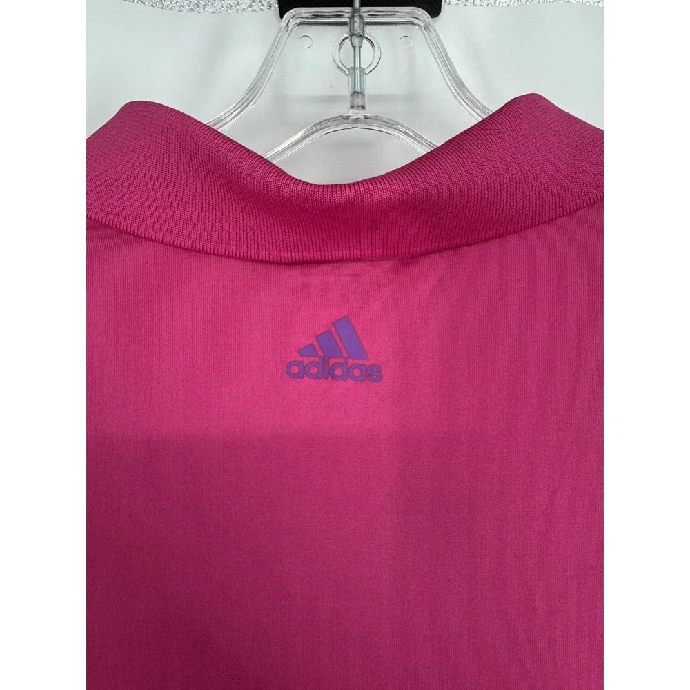 Adidas Puremotion Golf Polo Shirt Mens 2XL Performance Striped Short Sleeve